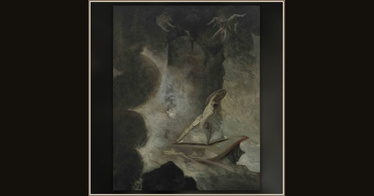 Odysseus between Scylla and Charybdis by Johann Heinrich Füssli