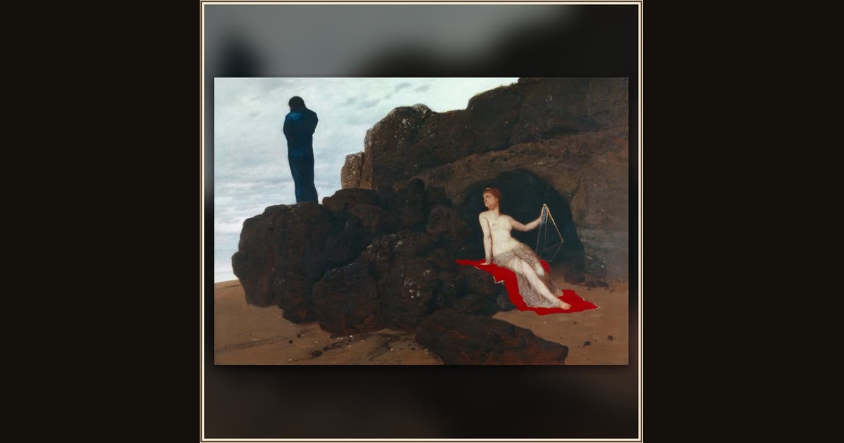 Odysseus and Calypso by Arnold Böcklin