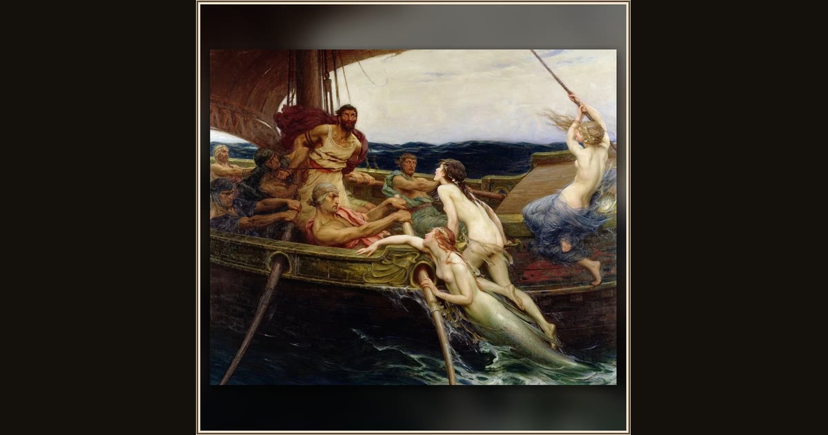 Ulysses and the Sirens by Herbert James Draper
