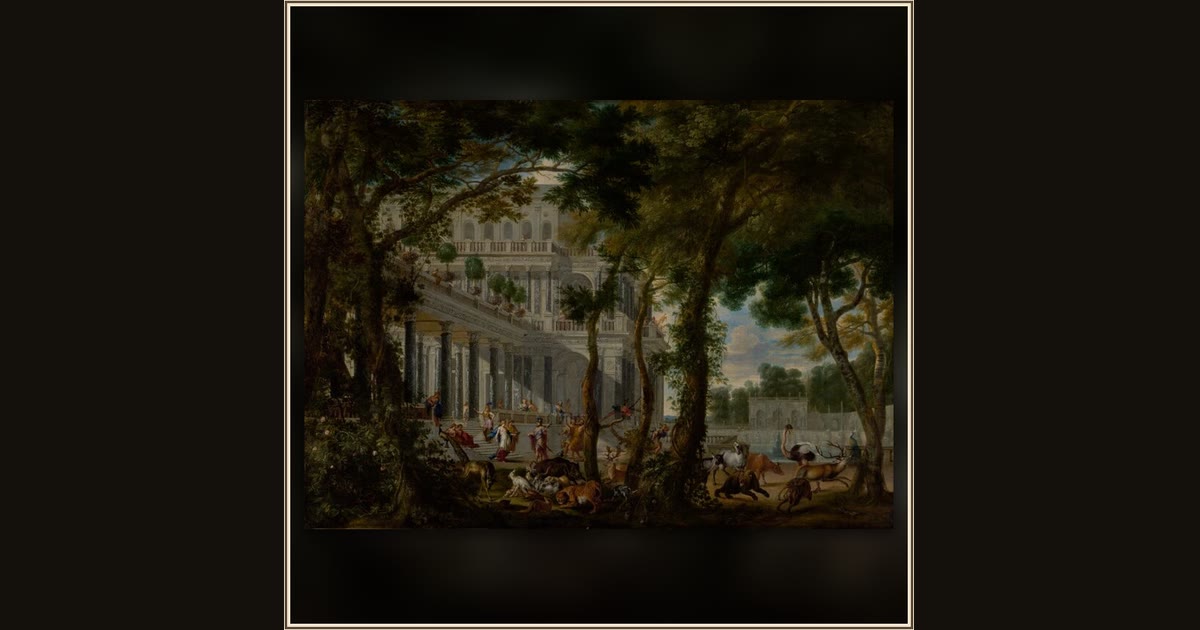 Ulysses at the Palace of Circe by Wilhelm Schubert van Ehrenberg