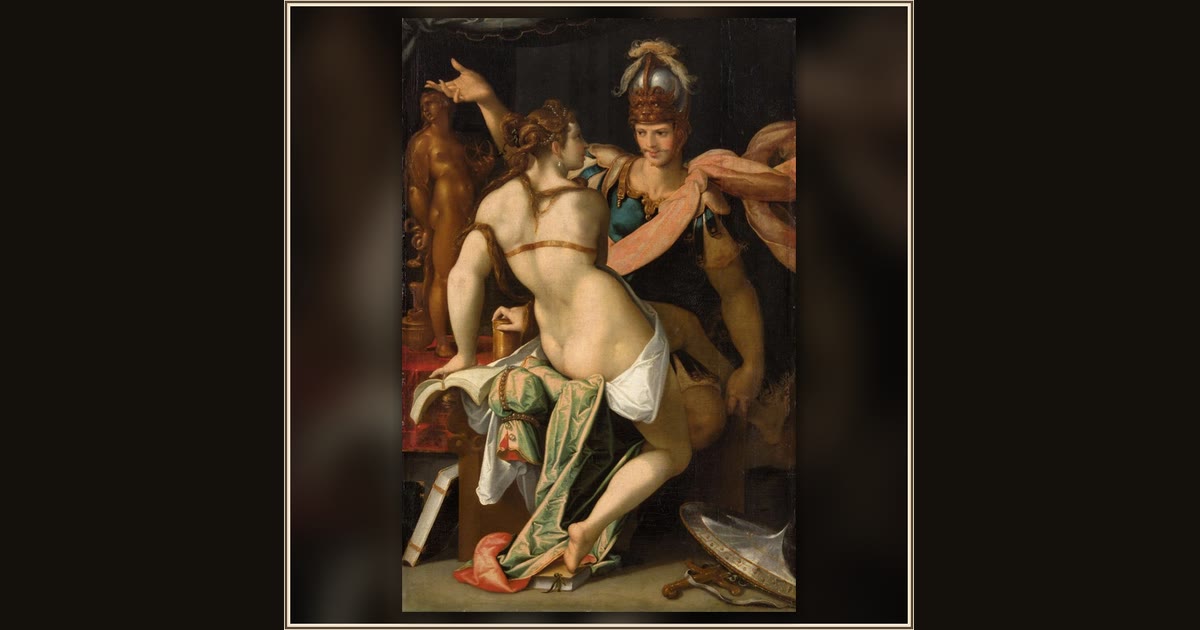 Odysseus and Circe by Bartholomeus Spranger