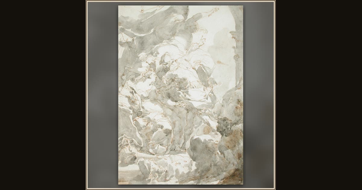 Circe, Ulysses, and Mercury by Gaetano Gandolfi