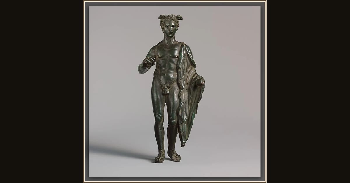Bronze statuette of Mercury by Unknown
