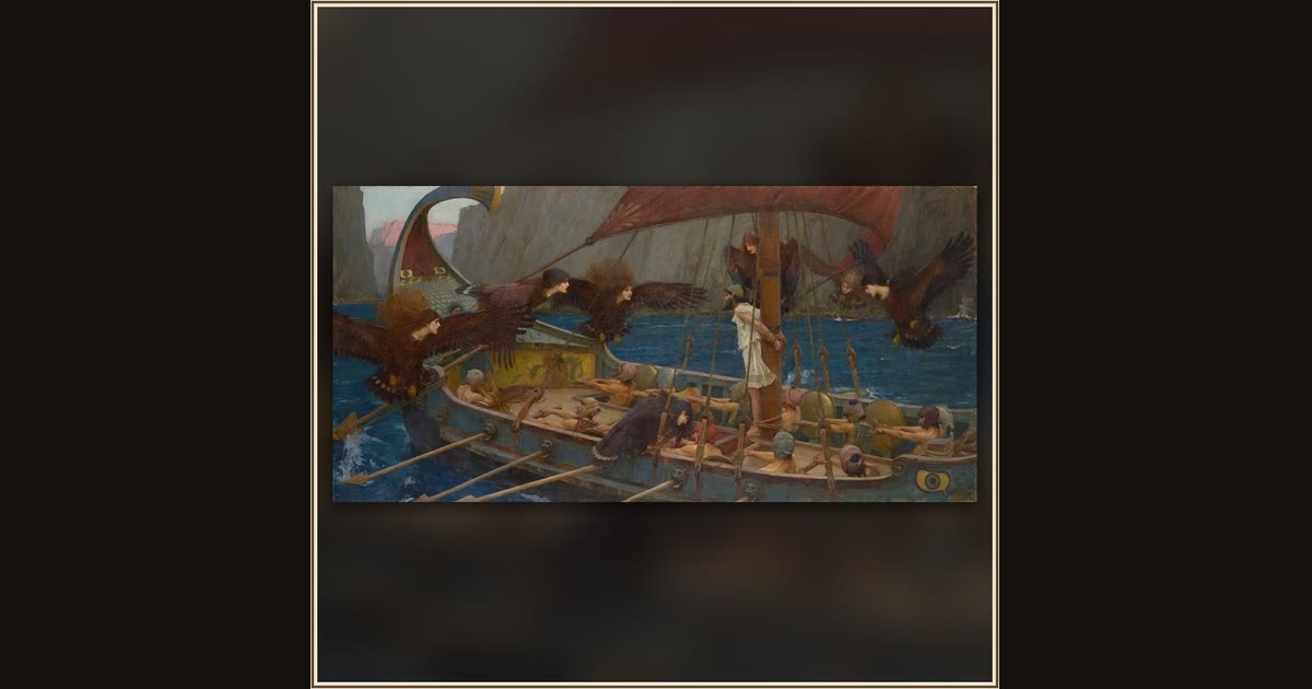 Ulysses and the Sirens by John William Waterhouse