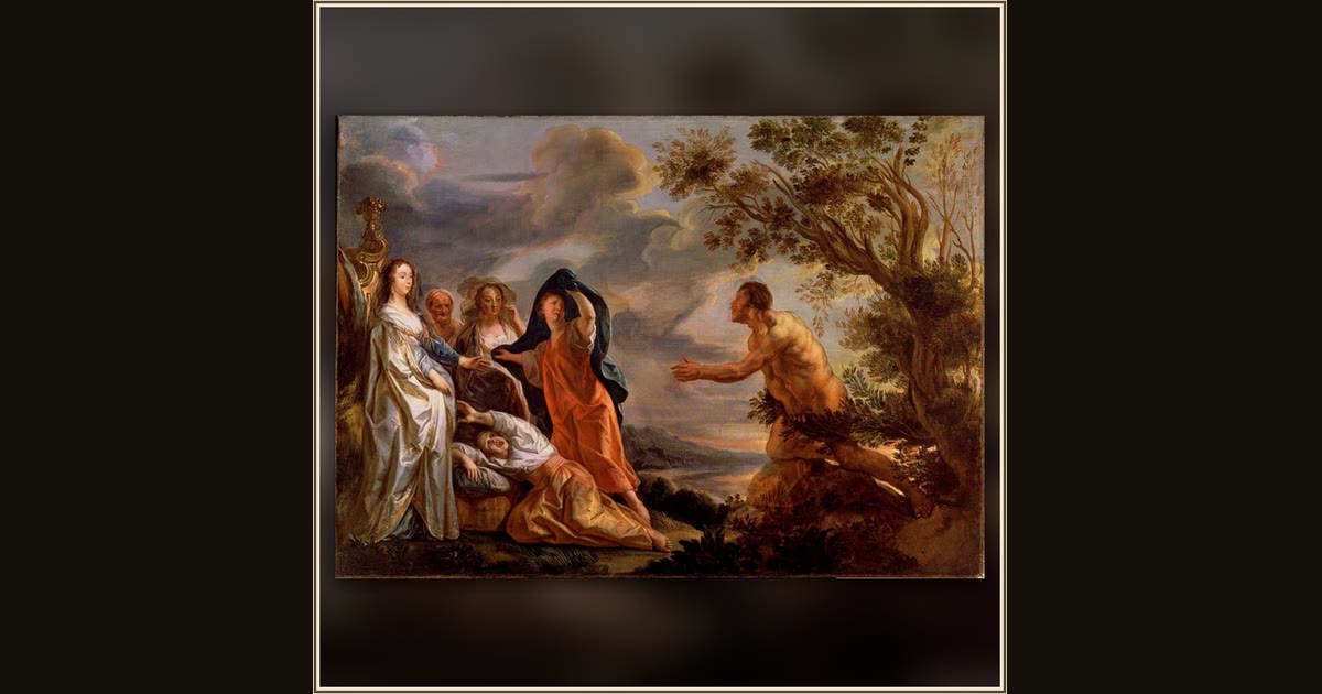 Odysseus and Nausicaa by Jacob Jordaens