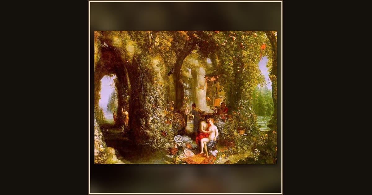 Odysseus and Calypso by Jan Brueghel the Elder