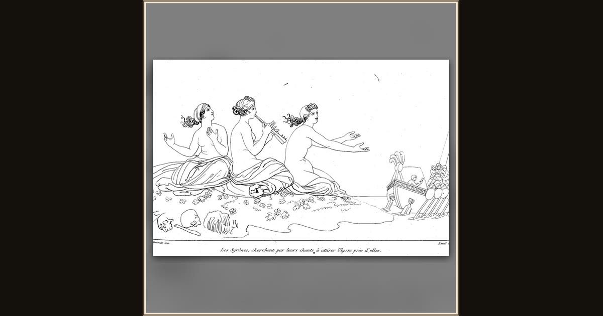 The Sirens by John Flaxman