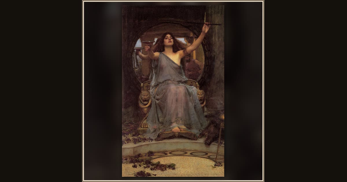 Circe Offering the Cup to Ulysses by John William Waterhouse