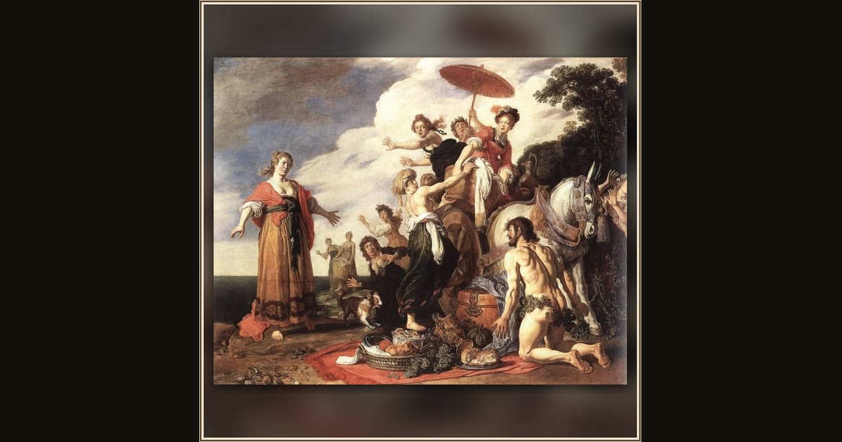 Odysseus and Nausicaa by Pieter Lastman