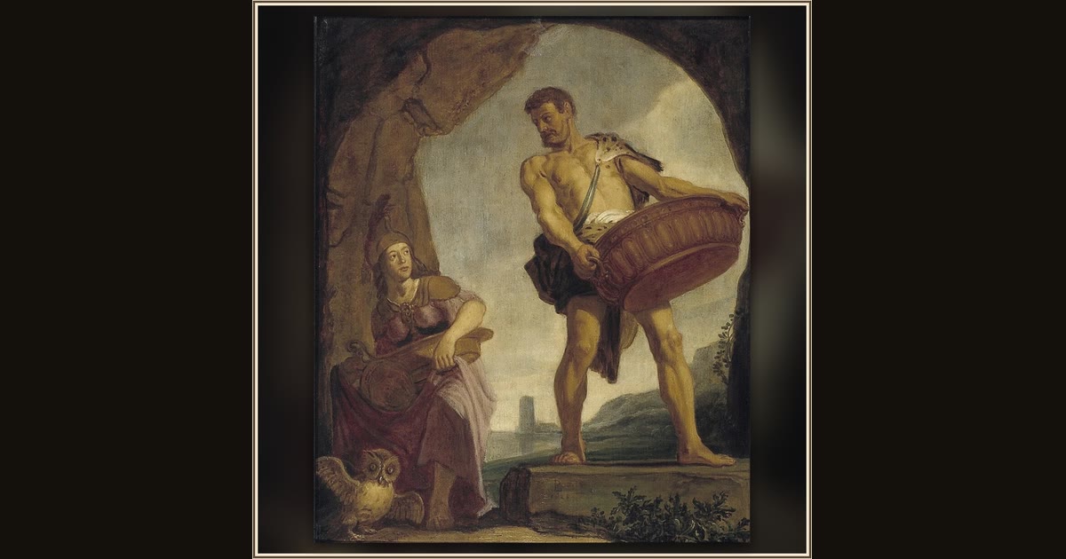 Odysseus and Minerva by Pieter Lastman