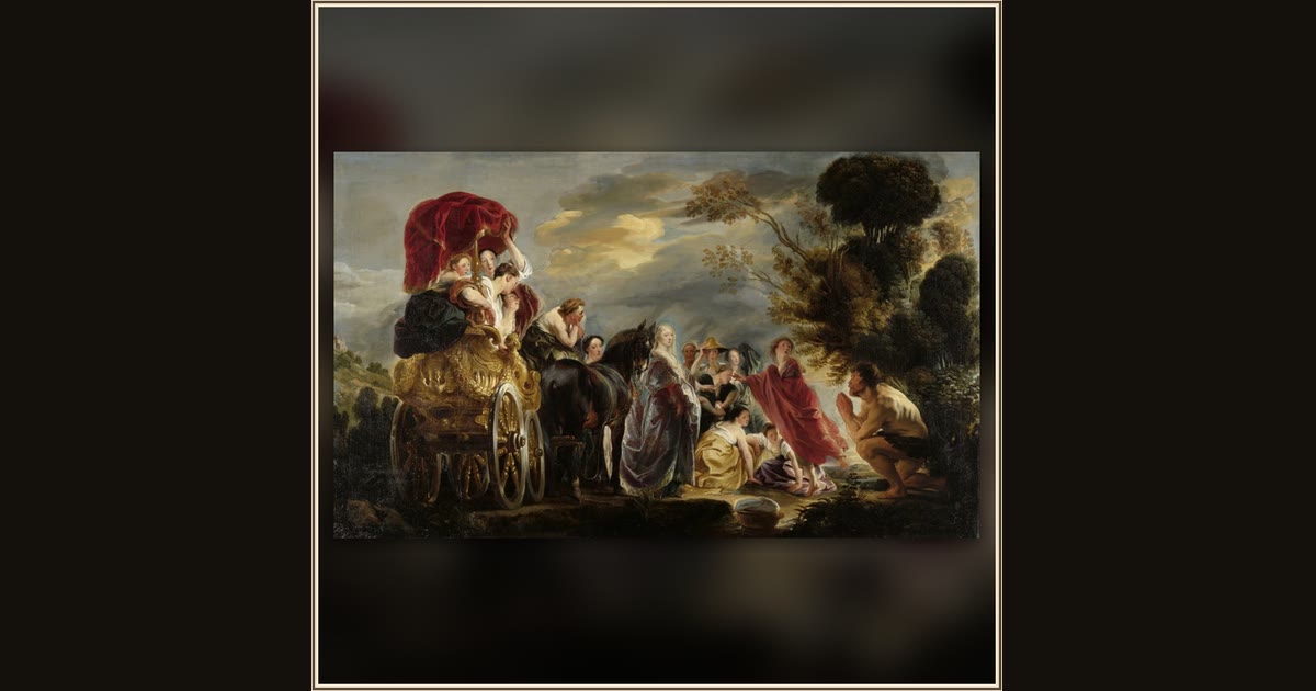 The Meeting of Odysseus and Nausicaa by Jacob Jordaens
