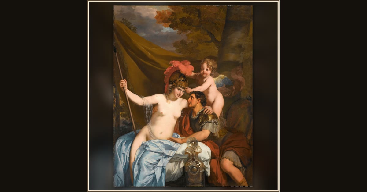 Odysseus and Calypso by Gerard de Lairesse