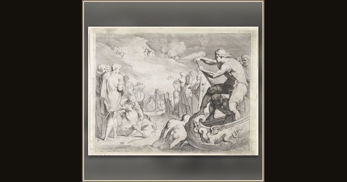Odysseus Sacrifices to the Gods by Theodoor van Thulden, after Francesco Primaticcio