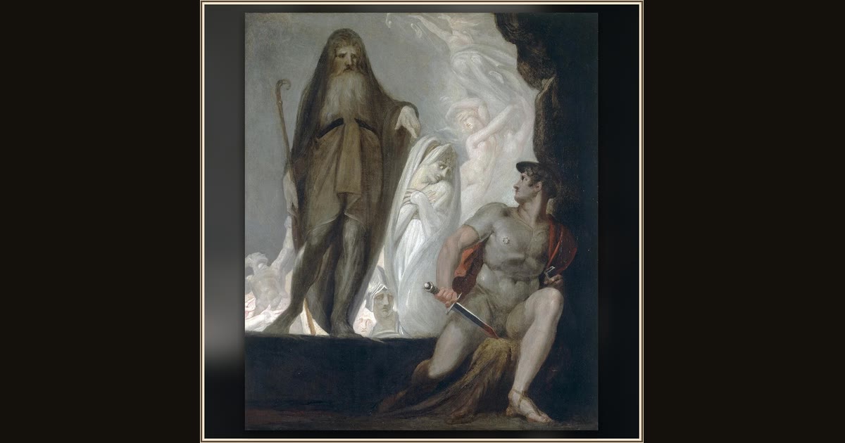 Teiresias Foretells the Future to Odysseus by Henry Fuseli