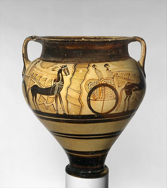Terracotta chariot krater, The Metropolitan Museum of Art